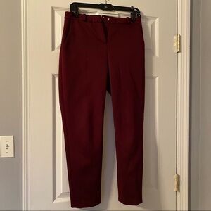 Topshop red pants, Size 2